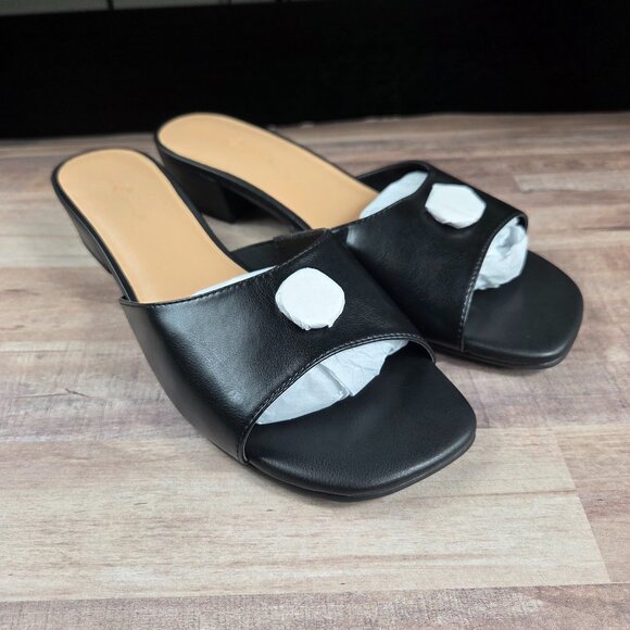 Lindsay Phillips Black Addison Sandals - Picture 2 of 15